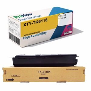 Compatible with Kyocera TK-6118 M4125idn toner cartridge, M4132idn toner, TK-6128 Barco ink powder component kit