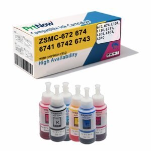 Compatible Ink for Epson 672, 674, L101, L130, L211, L301, L303, L310 Printers
