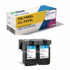 Colorino Compatible Canon PG740 CL741 Ink Cartridge Continuous Ink Supply System for MX377 MG2170 2270 3170 Printers