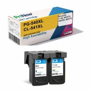 Colorino Compatible Canon PG540 CL541 Ink Cartridges MG2250 3150 MX375 MX395 MX515 Ink