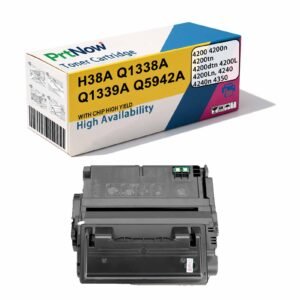 Compatible with Q1338A HP 4200n toner cartridge, 4300, 4250, 4350, M4345 toner, 39A ink cartridge, 5942A