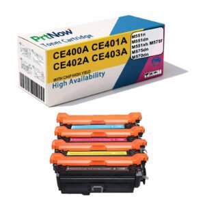 Jianyingchen Compatible HP CE400-3A/507A Toner Cartridge for HP M551x/575f/575/570dn Easy Refill-PrtNow