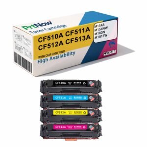 Compatible with HP CF510A-513A HP204A toner cartridge HPM154A/M154NWM180N/M181FW toner cartridge