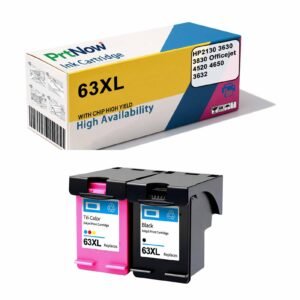 Compatible with HP 63XL Ink Cartridge for HP OfficeJet 2130 3630 3830 4520 4650 3632