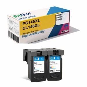 Compatible with PG145 CL146 Ink Cartridges MG2410 MG2510 IP2900 Printers Black Color