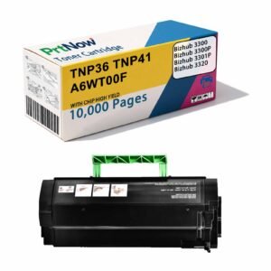 Compatible with TNP36 Minolta 3300P toner cartridge, 3301P toner powder cartridge, Bizhub 3320 printer toner cartridge, TNP43-PrtNow