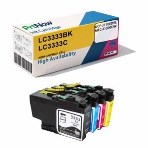 Compatible with Brother LC3333 Ink Cartridge for DCP-J1100DW and MFC-J1300DW Printers