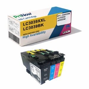 Compatible with Brother LC3039XXL LC3037 Ink Cartridge MFC-J5845DW J6545DW J6945DW-PrtNow