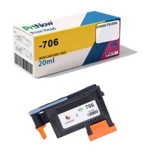 Compatible with HP-706 Remanufactured Print Head HP D5800 Full-Flow Ink Cartridge Disassembly Nozzle F9J49A