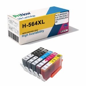 Compatible with HP-564XL Genuine Ink Cartridge, Suitable for HP 4610/4620/6520/B110a/3520/3550