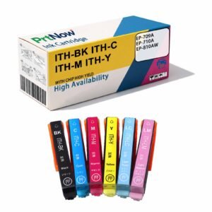 Compatible with Epson ITH ITH-6CL Ink Cartridge EP-709A EP-710A EP-810AW Printer Ink Cartridge