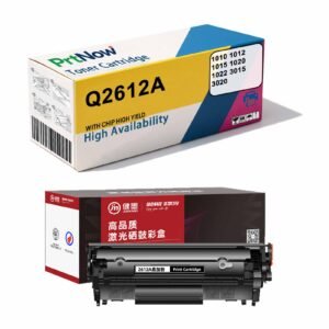 HP12A Cartridge Compatible with HP Easy Ink 2612a Toner Cartridge, HP 1020 M1005 HP1010 Toner Cartridge-PrtNow