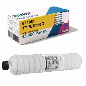 Compatible with Ricoh TYPE6110 toner cartridge MP6002, MP6001 toner, 6500 7500 ink cartridge, IM8000, 6503SP-PrtNow