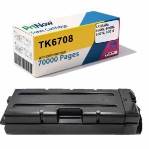 Compatible with Kyocera TK6708 toner cartridge for 6500i, 8000i toner, Kyocera 6501i copier ink cartridge, 8001i