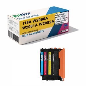 Compatible with HP 118A HP178nw toner cartridge 179fnw toner powder 150a printer ink cartridge W2080 chip toner powder