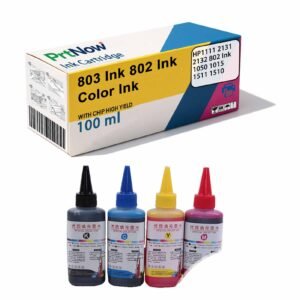 Compatible with 803 Ink HP1111 2131 2132 802 Ink 1050 1015 1511 1510 Ink-PrtNow