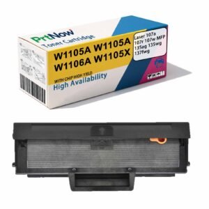 Compatible with HP W1105A 135ag toner cartridge, 107r toner powder, MFP137FWG printer ink cartridge W1106A toner powder