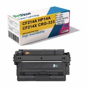 Compatible with HP CF214A toner cartridge, Canon CRG-333 chip toner cartridge, HP 700 M712dn/n/xh printer