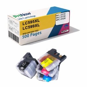 Compatible with MFC-J2510 Ink Cartridge J3720 J3520 LC595XL LC599XL Ink Cartridge Ultra High Capacity