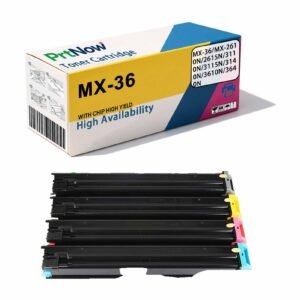 Jianfeng Compatible with Sharp MX-36 toner cartridge MX-2618NC 3118NC 3618NC 2648 Copier Toner-PrtNow