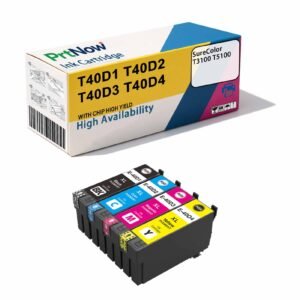 Compatible with Epson T40D1 T40C Ink Cartridge, SureColor T3100 T5100 Ink Cartridge, C13T40D140