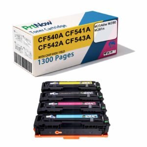 Compatible with HP 202A 202X CF500A toner cartridges for HP M254dw 254nw 280nw 281fdw printers-PrtNow