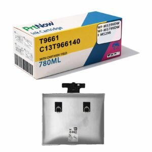 Suitable for Epson T9661 C13T966140 ink cartridge WF-M5299DW M5799 printer ink bag