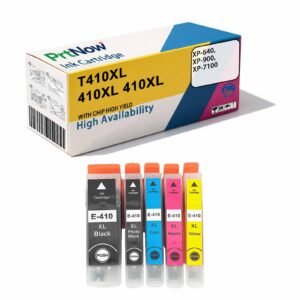 Compatible with EPSON 410XL T410XL Ink Cartridge for XP-640 XP-900 XP-7100 Printers