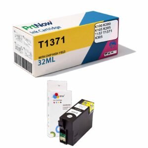 Suitable for Epson K100, K200, K105, K205, T137, T1371, K305, T1371 Ink Cartridges