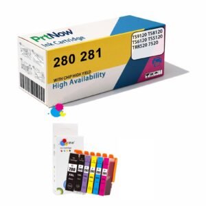 Compatible with Canon 280 281 TS9120 TS8120 TS6120 TS5120 TR8520 7520 Ink Cartridges-PrtNow