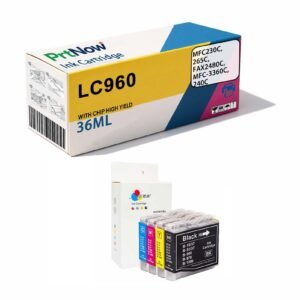 Compatible with Brother LC960 Ink Cartridge, MFC230C, 265C, FAX2480C, MFC-3360C, 240C Ink Cartridge-PrtNow