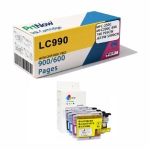 Suitable for Brother LC990 Ink Cartridge MFC-250C MFC290C 490 790 795CW J615W 5490CN-PrtNow