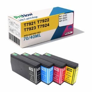Compatible with WF-5191 WF-5621 WF-5111 Ink Cartridges T7921 T7922 T7923 T7924 Ink Cartridges