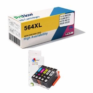Compatible with HP 564XL 7510 B8550 C6380 B11 6510 4610 4620 3520 Ink Cartridges-PrtNow