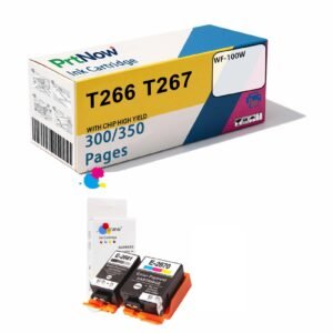 Compatible with WF-100W T2661 Ink Cartridge, T2670 Ink Cartridge, EPS266, EPS267 Ink Tank-PrtNow