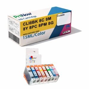 Compatible Canon Pro9000 Ink Cartridges CLI-8BK 8C 8M 8Y 8PC 8PM 8G 8R Chip Ink Cartridges