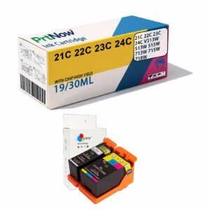 Compatible with Dell 21C 22C 23C 24C V313W 513W 515W 713W 715W 718W Ink Cartridges