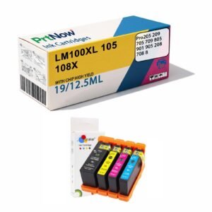 Compatible with Lexmark LM100XL 105 108X 205 209 705 709 805 901 905 208 Ink Cartridges-PrtNow