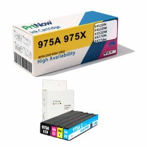 Compatible with HP 975A 975X X452DN 452DW 552DW 477DN 477dw 577DN Ink Cartridges