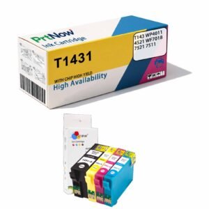 Suitable for Epson T143 WP4011 4521 WF7018 7521 7511 T1431 High-Capacity Ink Cartridge-PrtNow