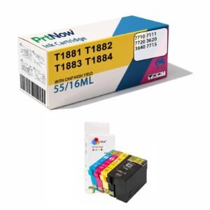 Compatible with Epson 7710 7111 7720 3620 3640 7715 T1881 1884 Ink Cartridges