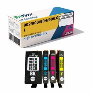 Compatible with HP 902 903 904 905XL Ink Cartridges for HP 6950 6960 6970 6965 6968 6971 Printers