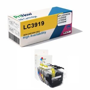 Compatible with Brother LC3919 Ink Cartridge, MFCJ3930DW, J3530DW, J2730DW, J2330DW Ink Cartridge-PrtNow