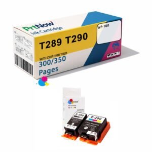 Compatible with Epson WF-100 T289 T290 Portable Printer Ink Cartridges EPSON 100 Maintenance Box