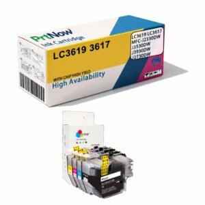 Suitable for Brother LC3619, LC3617, MFC-J2330DW, J3530DW, J3930DW, J2730DW ink cartridges