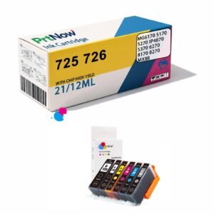 Compatible with Canon 725 726 MG6170 5170 5270 IP4870 5370 6270 8170 Ink Cartridges
