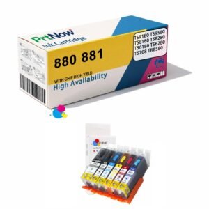 Compatible with Canon 880 881 Ink Tank Cartridges TS9180 9580 TS8180 TS8280 TS6180 6280