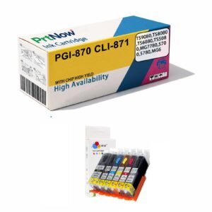 Compatible with Canon TS9080 TS8080 TS6080 TS5080 PGI-870 CLI-871 Ink Cartridges