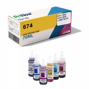 Suitable for Epson L801 L805 L810 L850 L1800 T6741 ink 674 R330 ink
