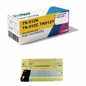 Compatible with Konica Minolta TN512 toner cartridge, Konica Minolta C554e C454E toner, C308 toner, C368 toner cartridge